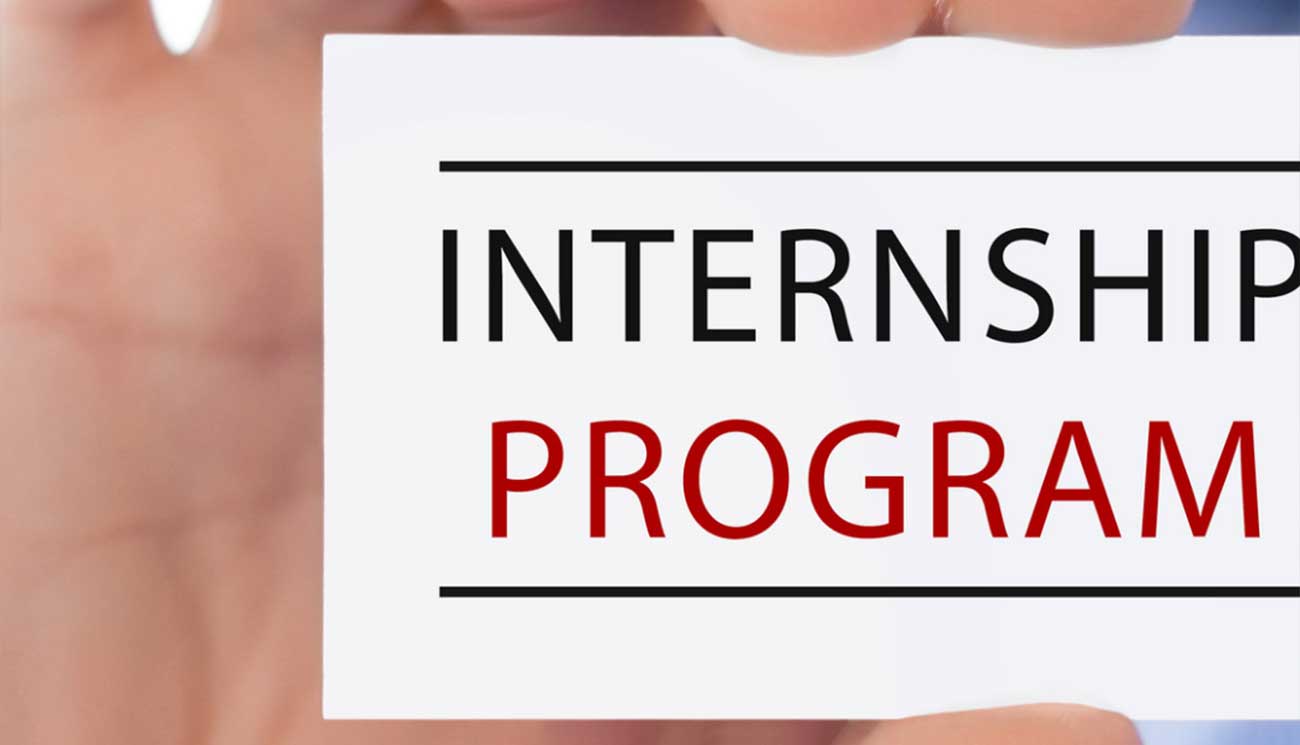 This picture shows about internship programs