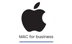 Apple company logo with white background