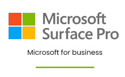 Microsoft company logo with white background